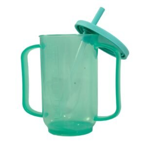 gobelet ergonomique avec paille – autonomie & confort